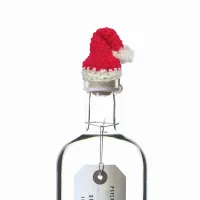 Bottle Santa Hat